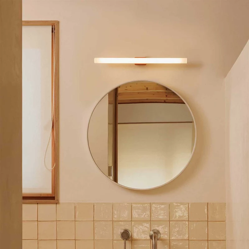 Calma - Applique murale LED en acier et verre, style contemporain