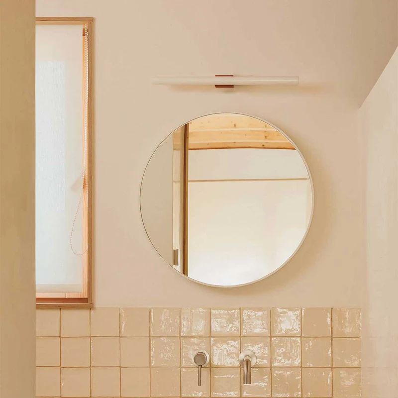 Calma - Applique murale LED en acier et verre, style contemporain