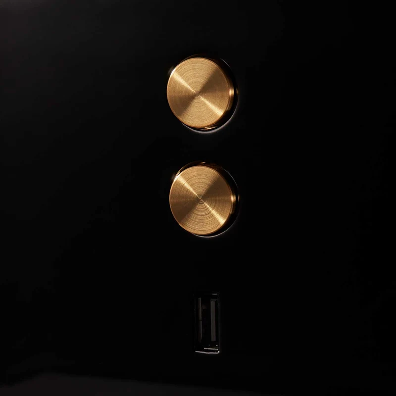 E-lamp - Applique murale LED en aluminium, style fonctionnel