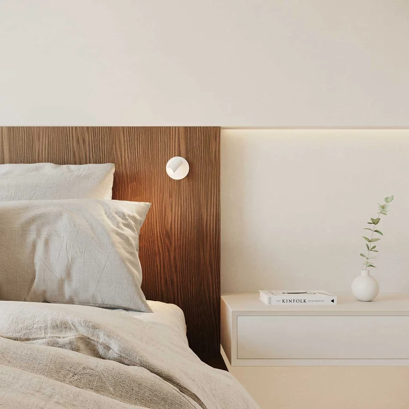 Chic - Applique murale LED en aluminium, style minimaliste