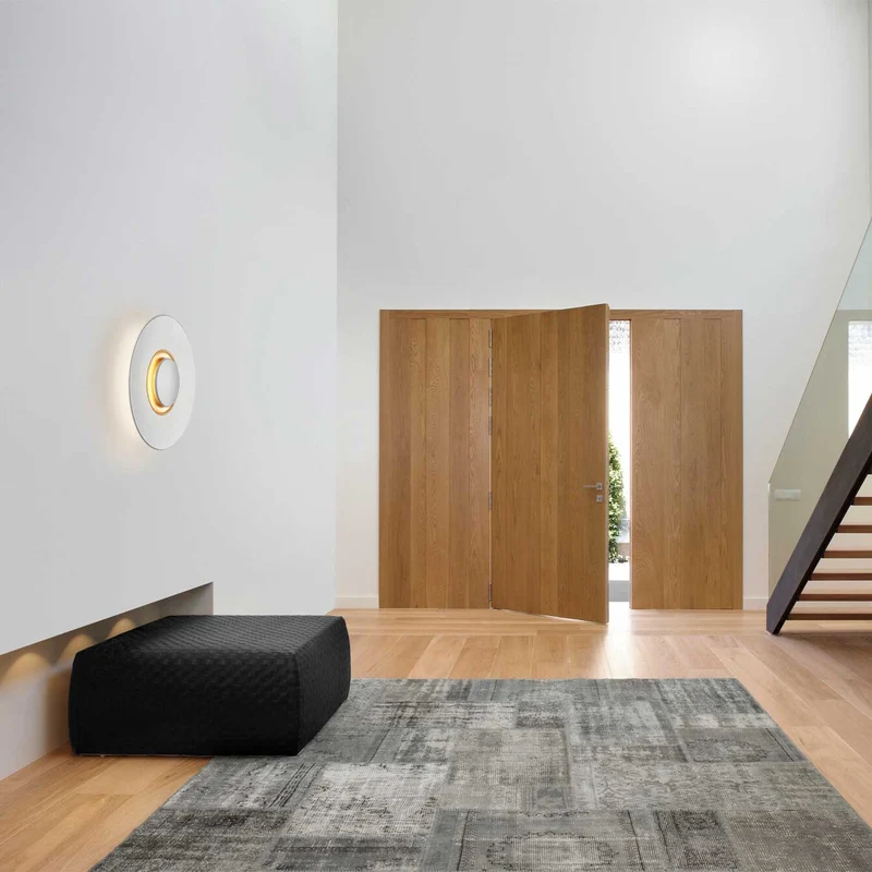 Big Bang - Applique murale LED en aluminium, style graphique