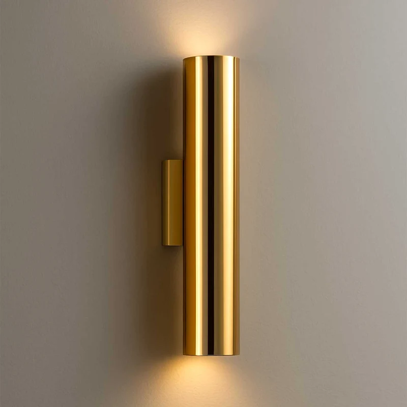 Alcyone - Applique murale minimaliste en aluminium, 30 cm