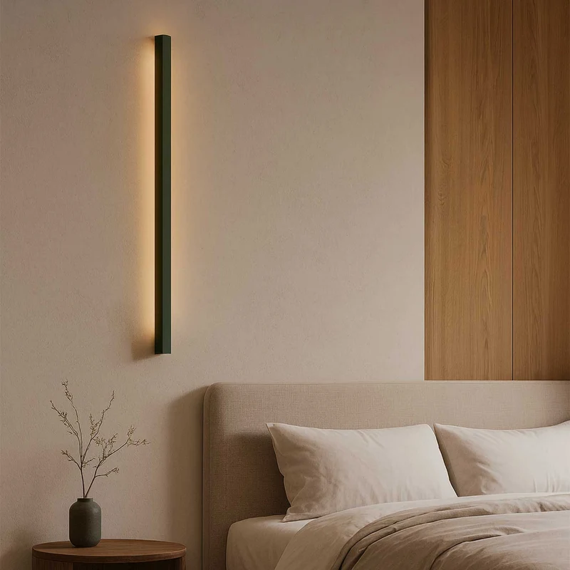 Tuban - Applique murale LED minimaliste en aluminium, 120 ou 150 cm