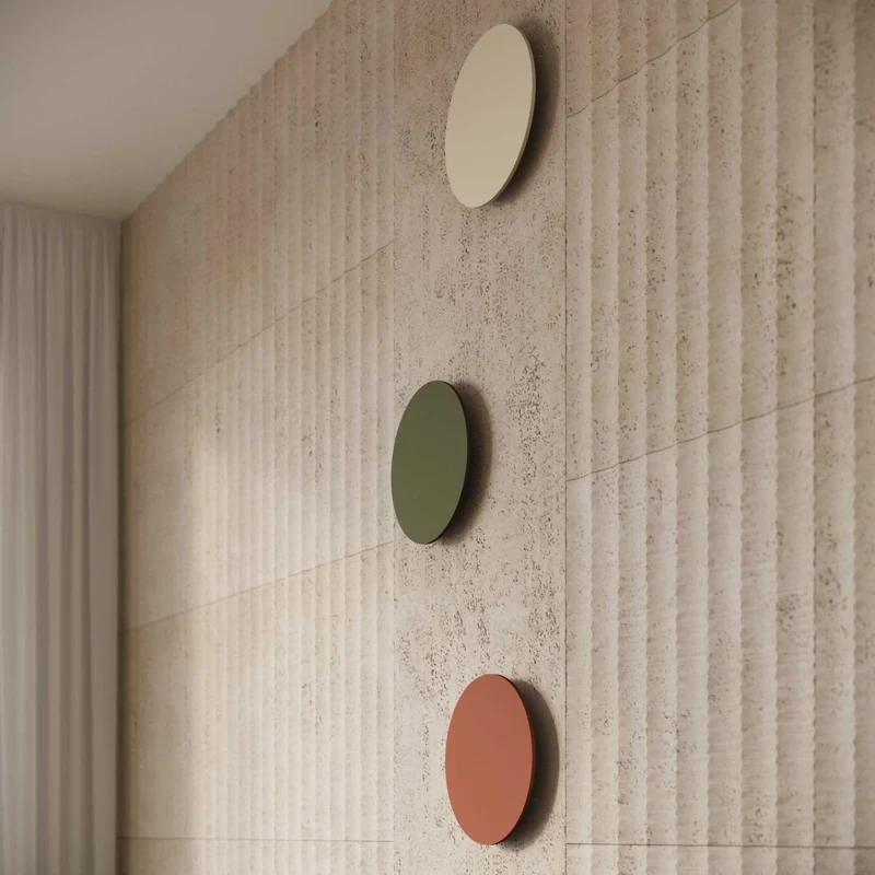 Epi - Applique murale LED scandinave en aluminium Ø 30 cm