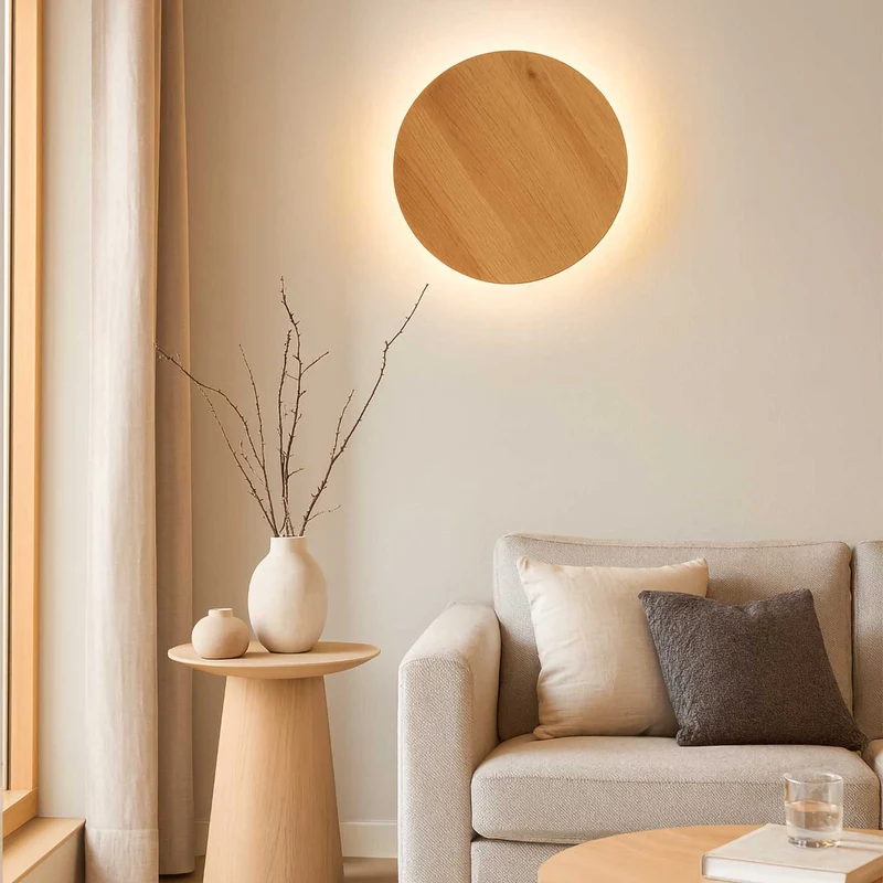 Epi - Applique murale LED scandinave en aluminium Ø 30 cm