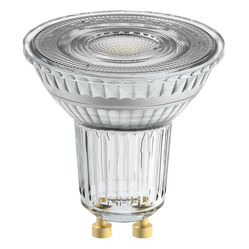 OSRAM Superstar lampada riflettore, vetro chiaro, bianco caldo (2700K), 230 lumen, sostituto per lampadine tradizionali da 35W, dimmerabile GU10