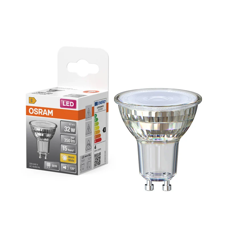 LED STAR PAR16 3.1W 827 GU10