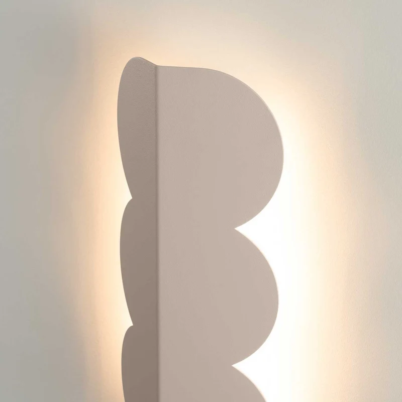 Auva - Applique murale contemporaine en aluminium, 30 cm