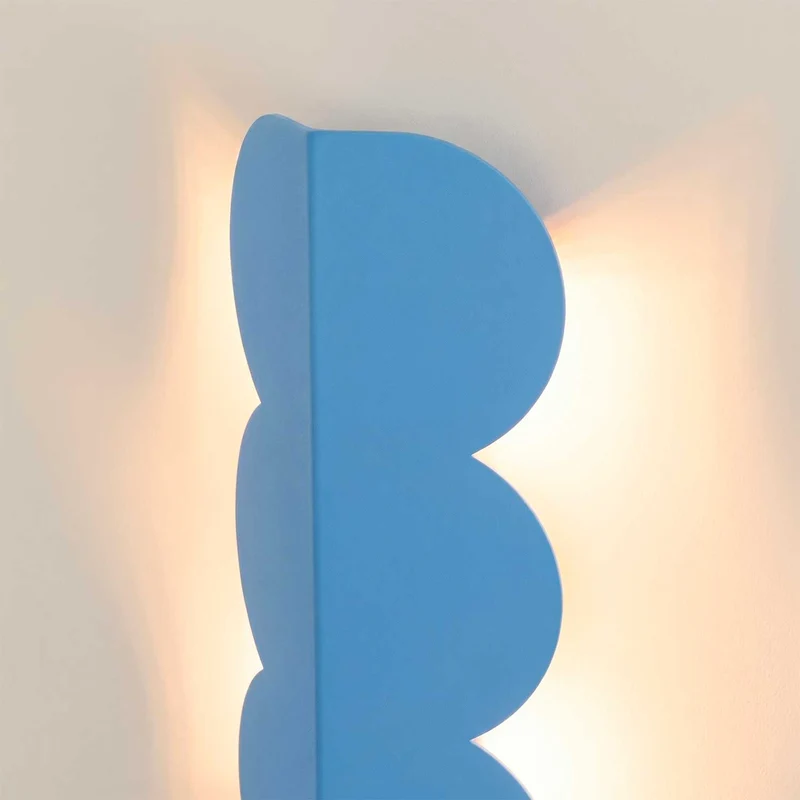 Auva - Applique murale contemporaine en aluminium, 30 cm