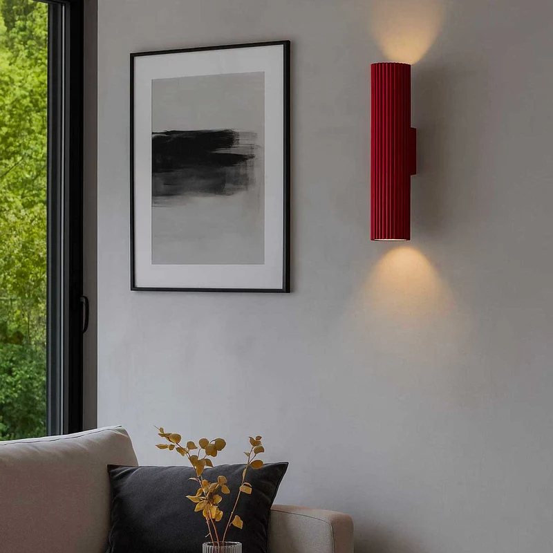 Alga - Applique murale LED en aluminium, hauteur 30 cm