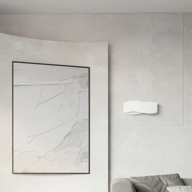 Prop - Applique murale minimaliste en aluminium, 30 ou 40 cm