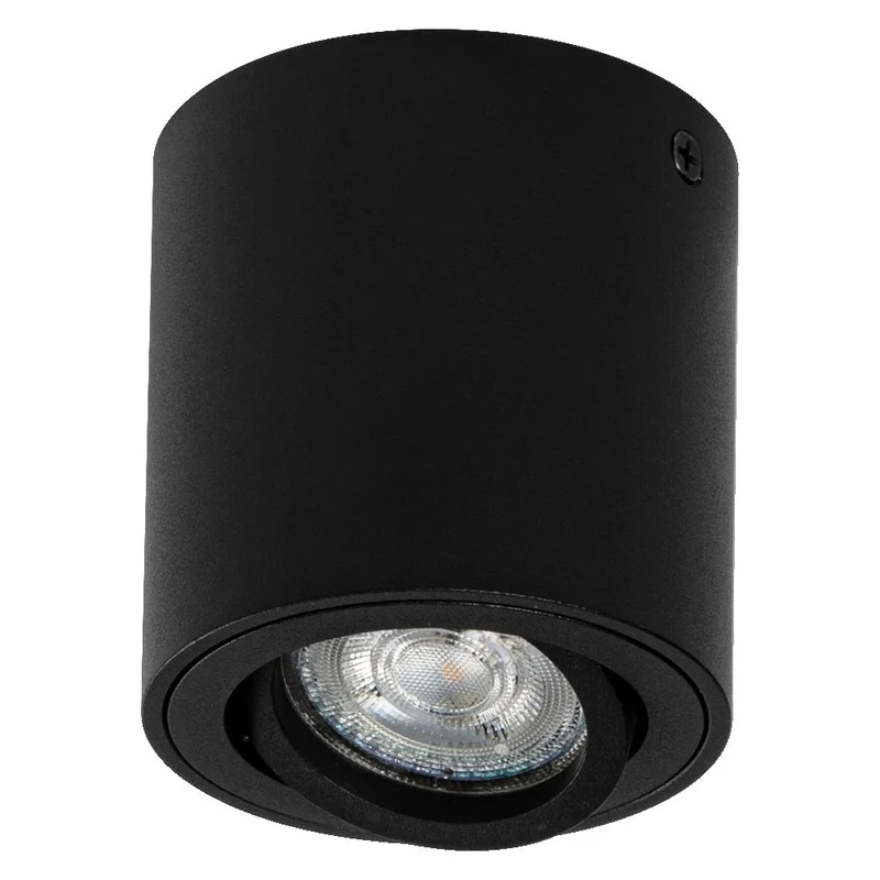OSRAM Spot Superficie Rotondo Spot da Soffitto, Ø 80mm, nero, GU10