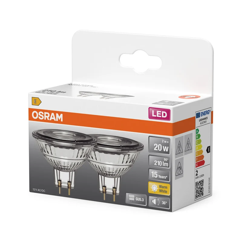 LED STAR MR16 12 V 2W 827 GU5.3 2