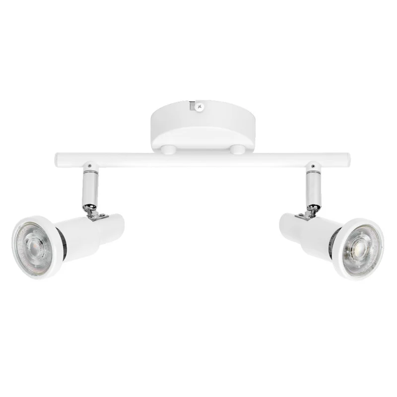 OSRAM LED SPOT GU10 Lampada da soffitto 2 x 3,4W, 460lm, bianco