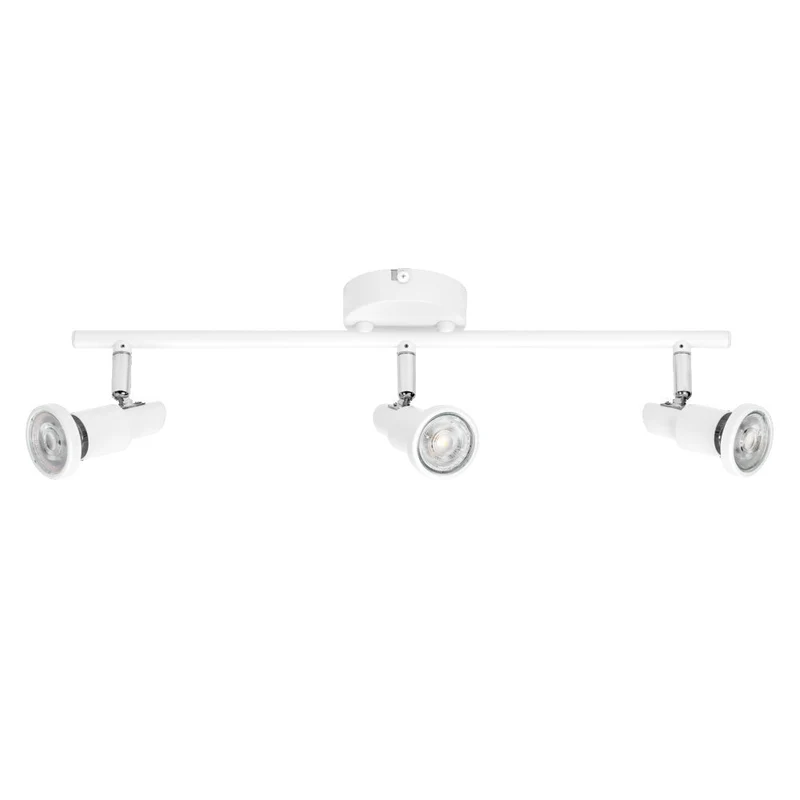 OSRAM LED SPOT GU10 Lampada da soffitto 3 x 3,4W, 690lm, bianco