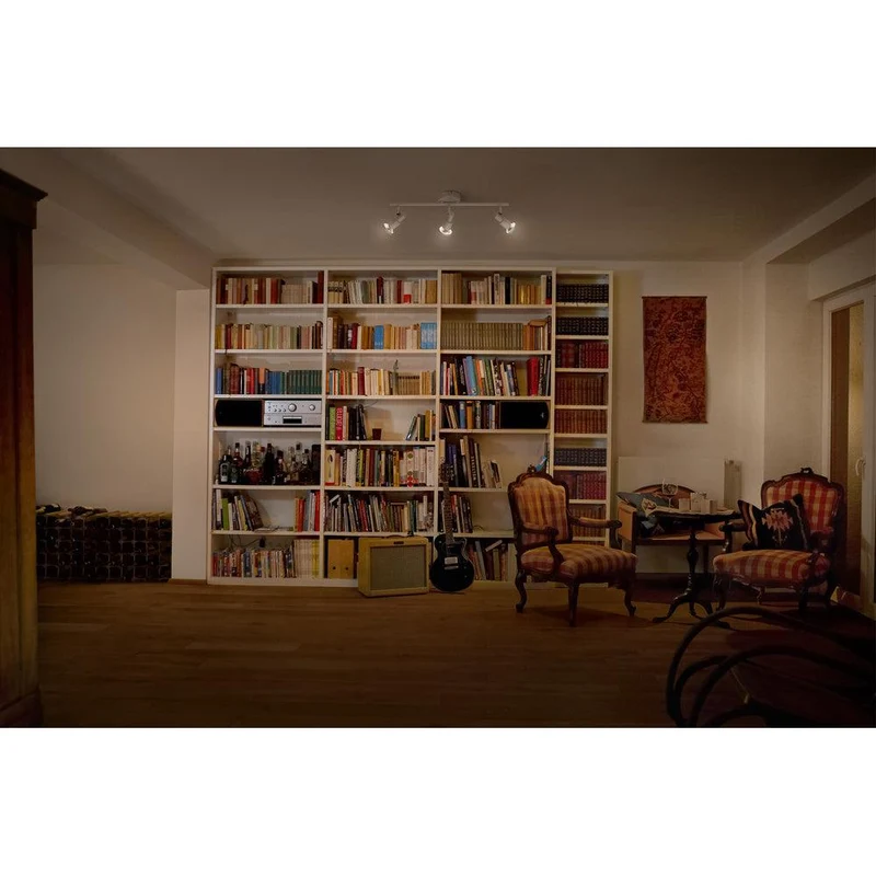 OSRAM LED SPOT GU10 Lampada da soffitto 3 x 3,4W, 690lm, bianco