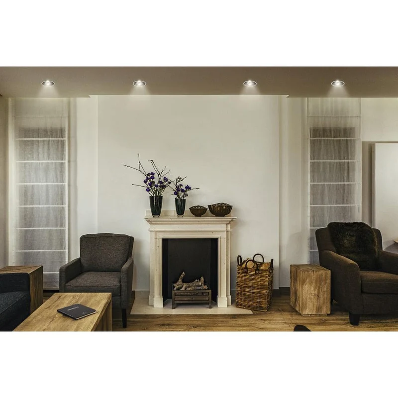 OSRAM SPOT TWIST Ø 93mm Downlight, nero, 10W, 800lm, 840 WT