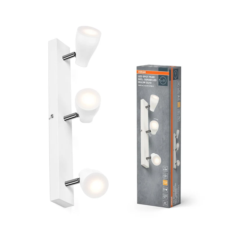 OSRAM LED SPOT PEAR Faretto da soffitto, bianco, 12,9W, 630lm