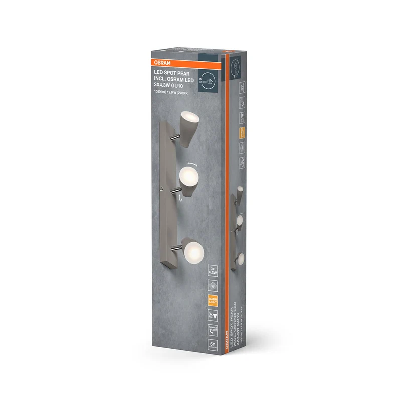 OSRAM LED SPOT PEAR Faretto da soffitto, verde, 12,9W, 630lm