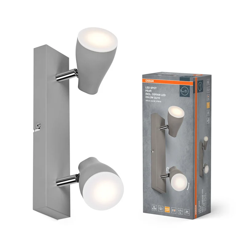 OSRAM LED SPOT PEAR Faretto da soffitto, gr, 8,6W, 420lm
