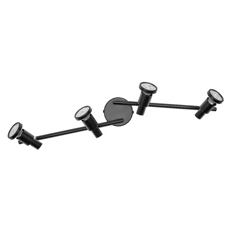 OSRAM FARETTO LED GU10 Lampada da soffitto 4 x 3,4W, 920lm, nero