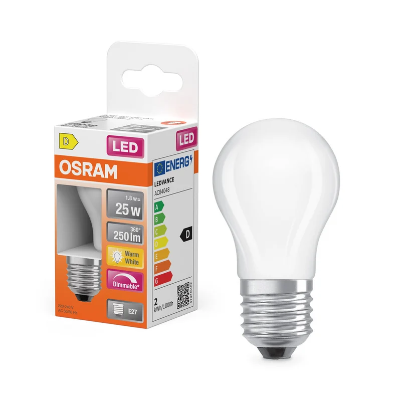 Retrofit LED CLASSIC P DIM 1.8W 827 Opalino E27
