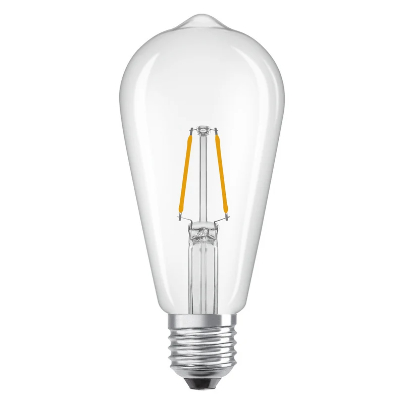 OSRAM Lampada LED Retrofit CLASSIC ST 2.5W 827 Chiaro E27, 250 lm, 2700 K, Bianco caldo