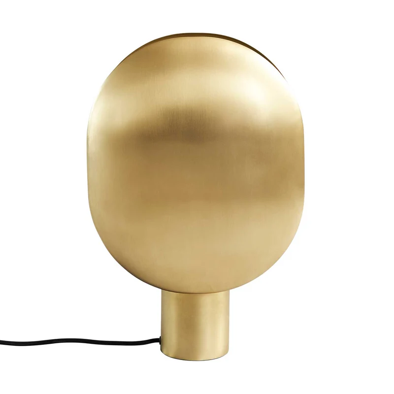 Clam Table - Lampe à poser minimaliste en métal, hauteur 43,5 cm