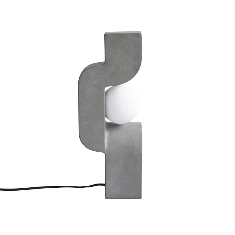 Sitting Man - Lampe sculpturale en céramique, hauteur 42 ou 70 cm