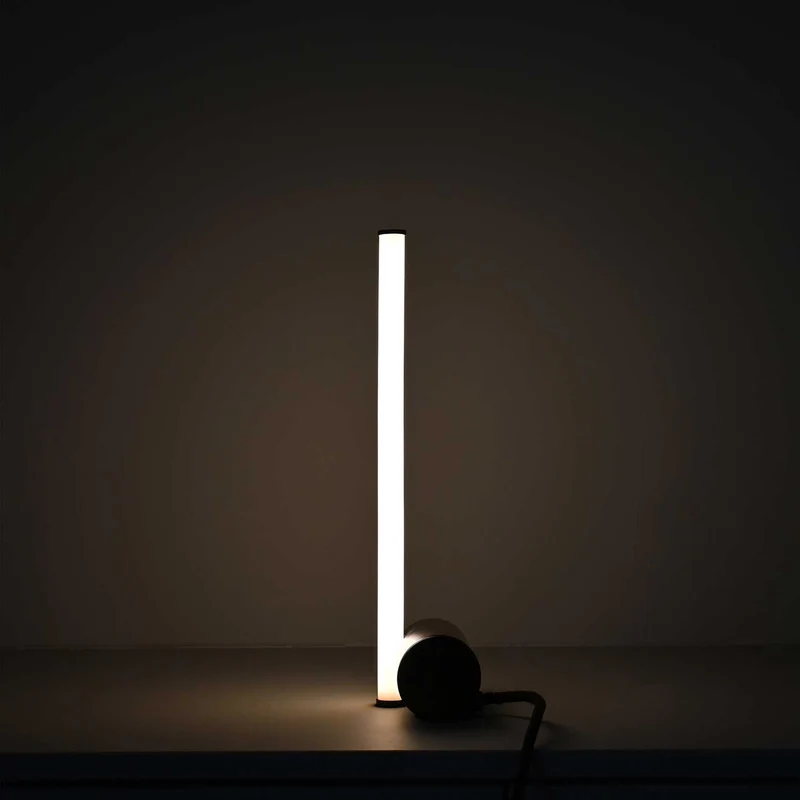 Stick Table - Lampe à poser LED contemporaine en acier bronze