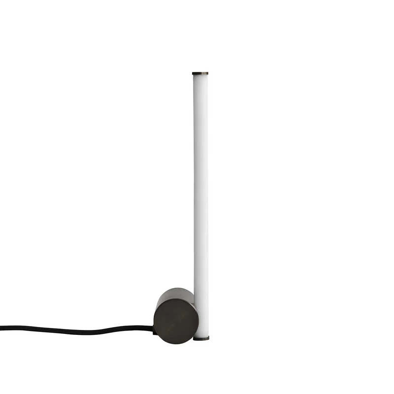 Stick Table - Lampe à poser LED contemporaine en acier bronze