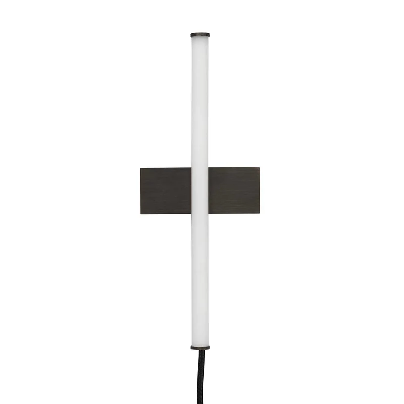 Stick Wall - Applique murale LED contemporaine en acier bronze