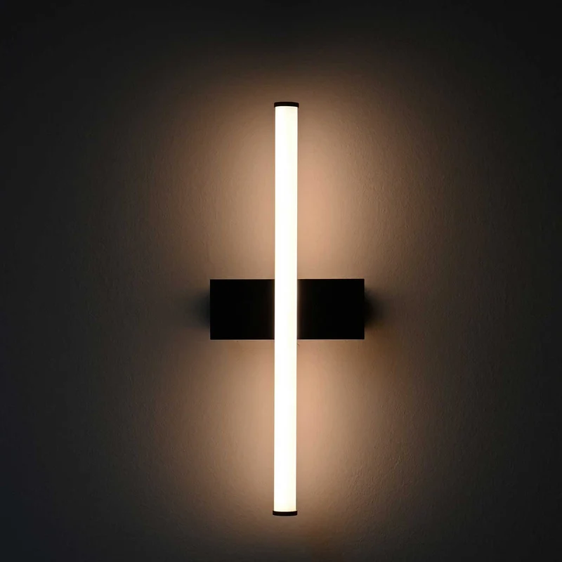 Stick Wall - Applique murale LED contemporaine en acier bronze