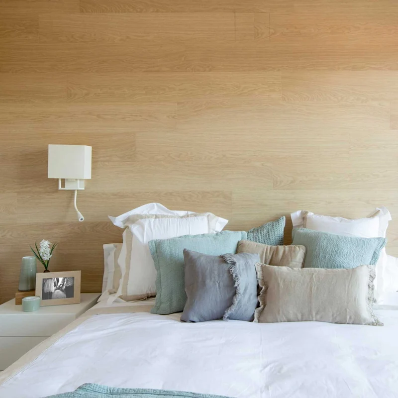 Vesper - Applique murale avec liseuse en acier et tissu, style moderne