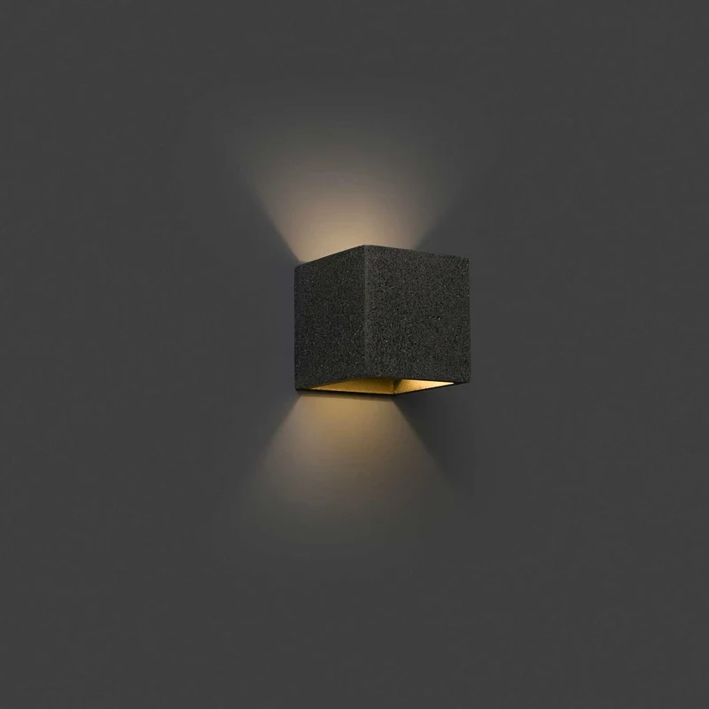 Kamen - Applique murale LED en acier, style contemporain