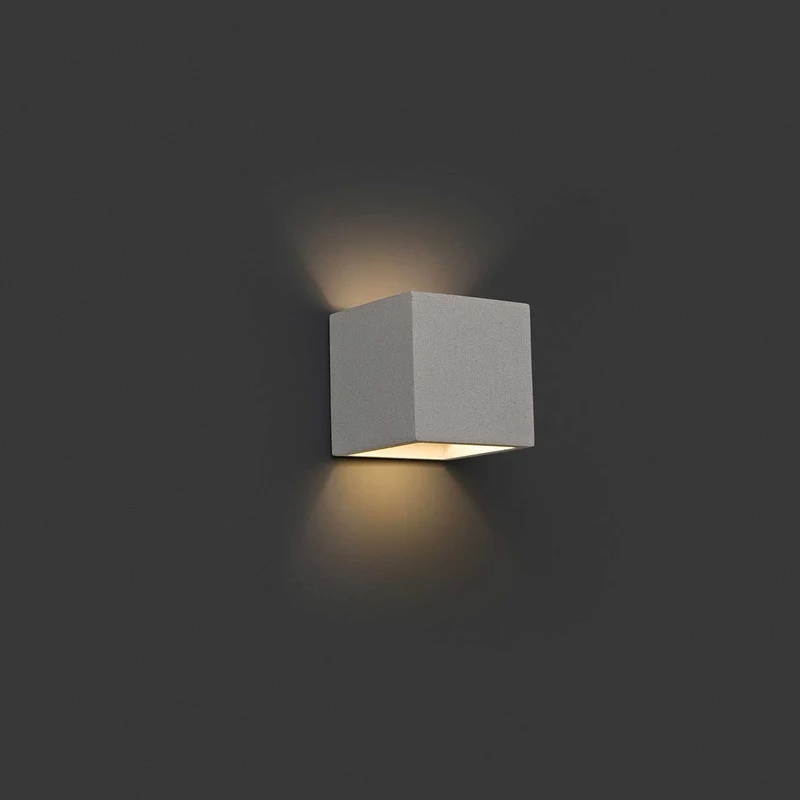 Kamen - Applique murale LED en acier, style contemporain