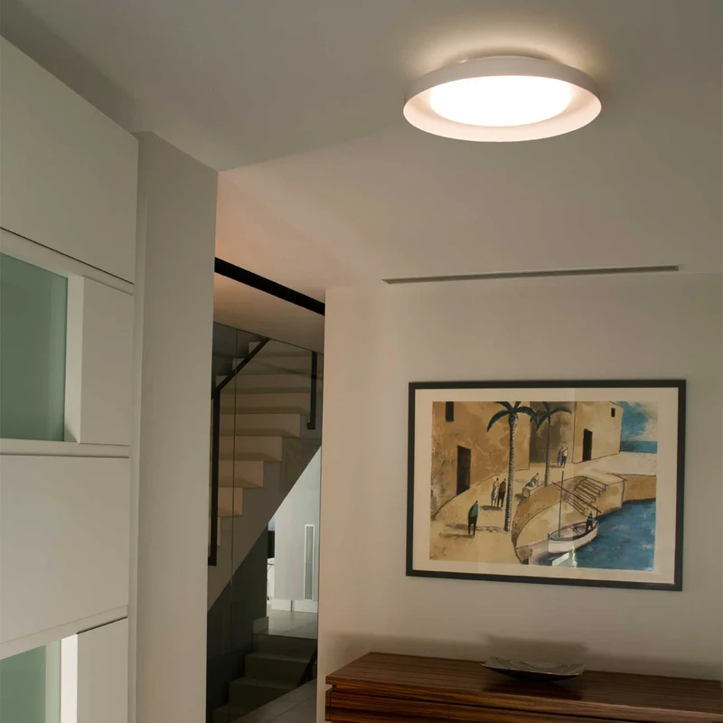 Dolme - Plafonnier LED en acier, style contemporain