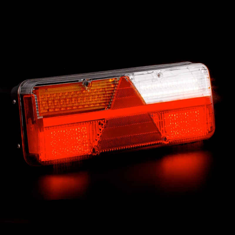 Lampada per rimorchio a LED grande Fristom con indicatore dinamico / 6 funzioni