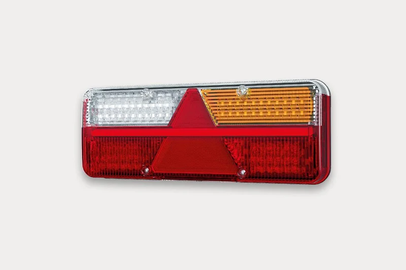 Lampada per rimorchio a LED grande Fristom con indicatore dinamico / 6 funzioni