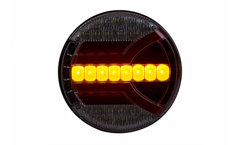 Lampada da rimorchio a LED con indicatore dinamico - 5 funzioni
