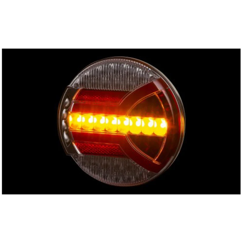 Lampada da rimorchio a LED con indicatore dinamico - 5 funzioni