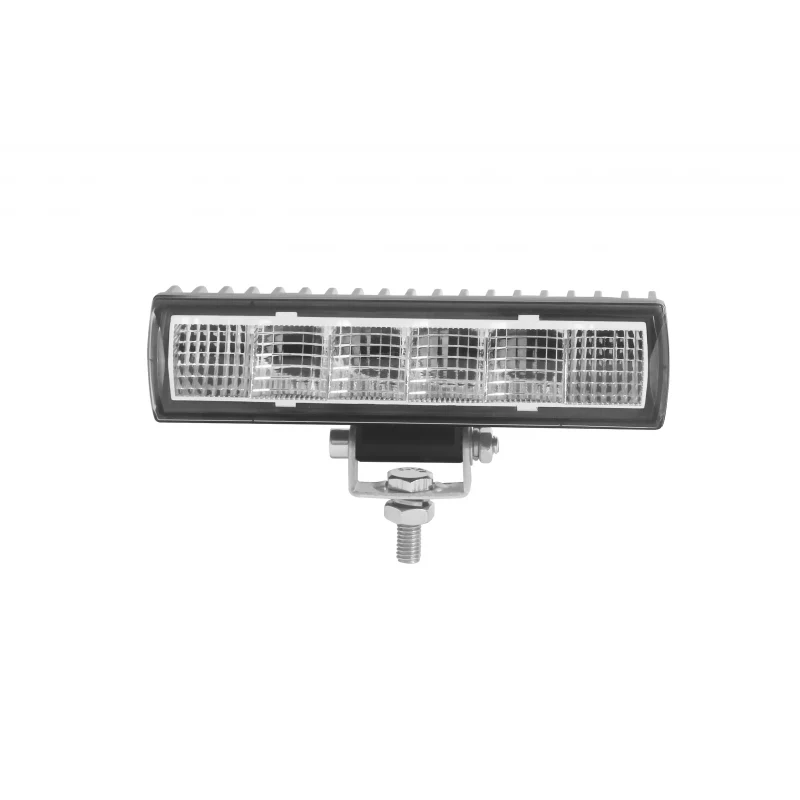 Faro da lavoro a LED da 18 W con fascio luminoso combinato spot/flood.