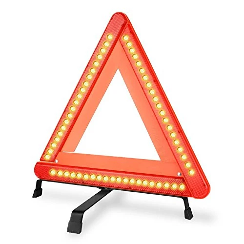 Triangolo di avviso lampeggiante a LED