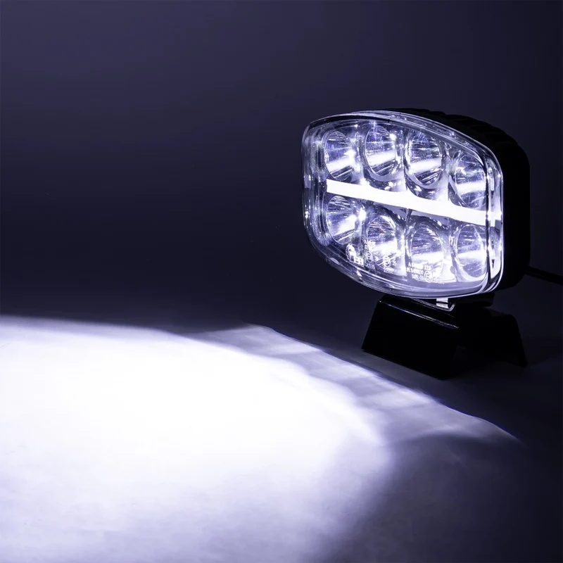 Lampada di guida a LED completa con luce di posizione a striscia centrale