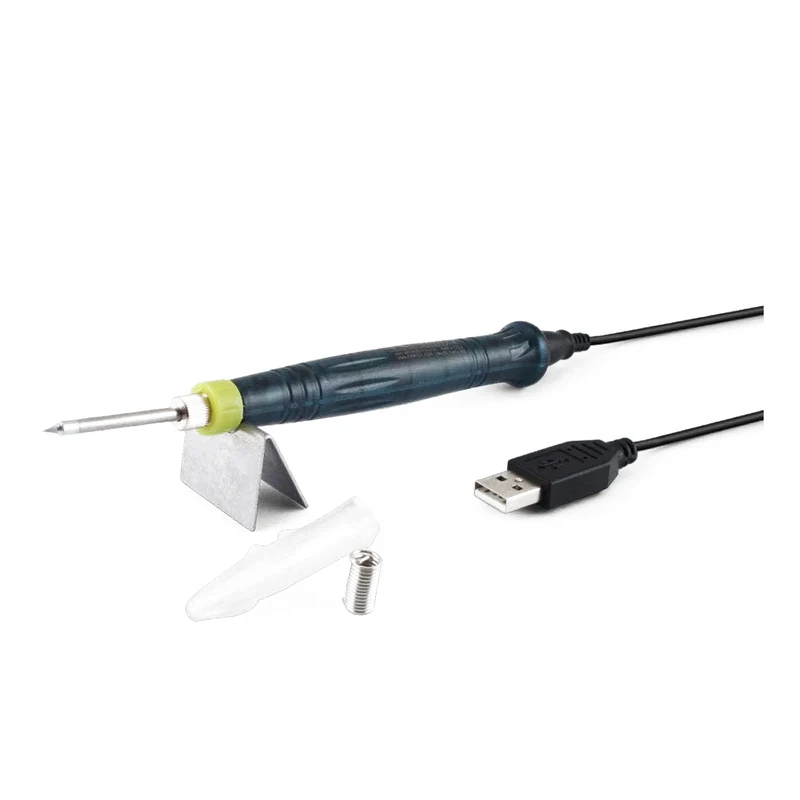 Alpha Elettronica Mini saldatore USB, stilo 8W, tascabile, saldatore portatile