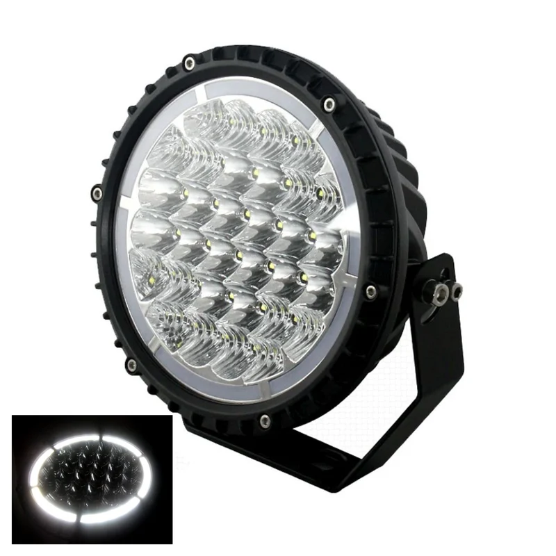 Lampada di guida a LED con luce di posizione Halo / 7.5"