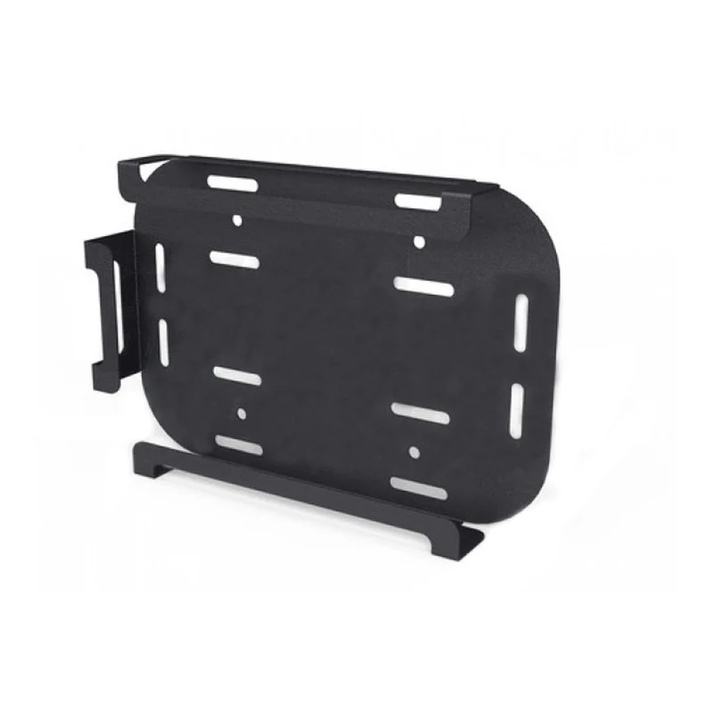 Alphaelettronica supporto da parete per decoder SKY Q Mini, supporto a muro in acciaio, 159x234 mm