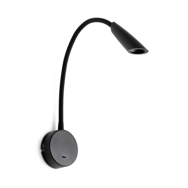 Boken - Applique murale LED en acier, style industriel