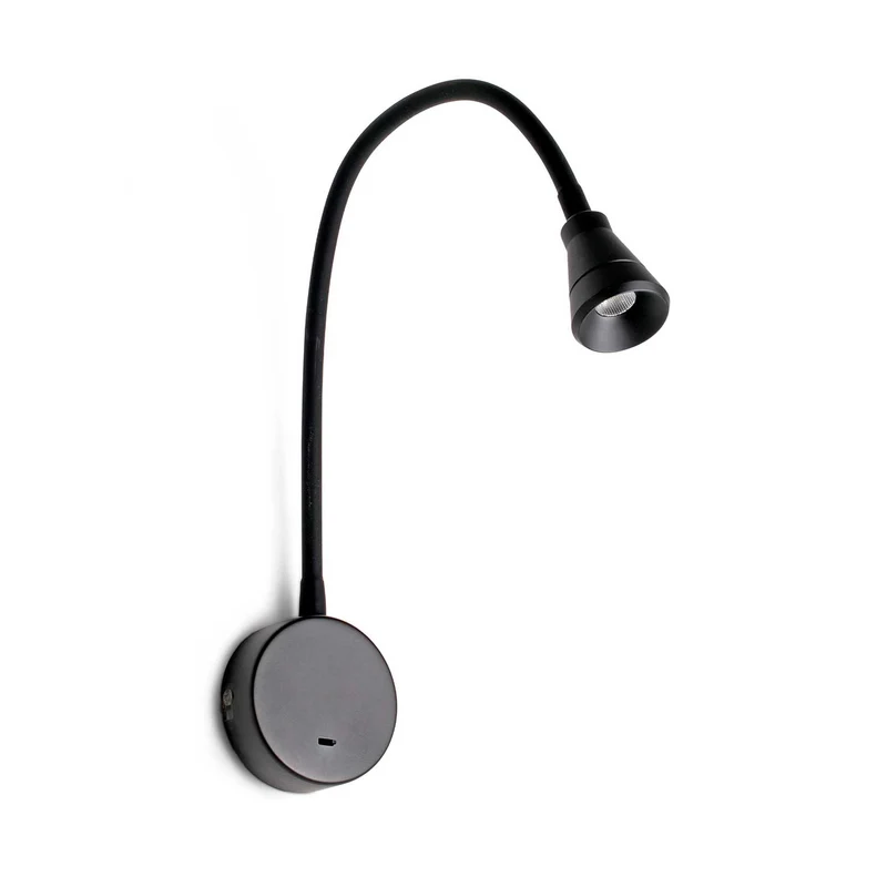 Bel - Applique murale LED en acier, style industriel