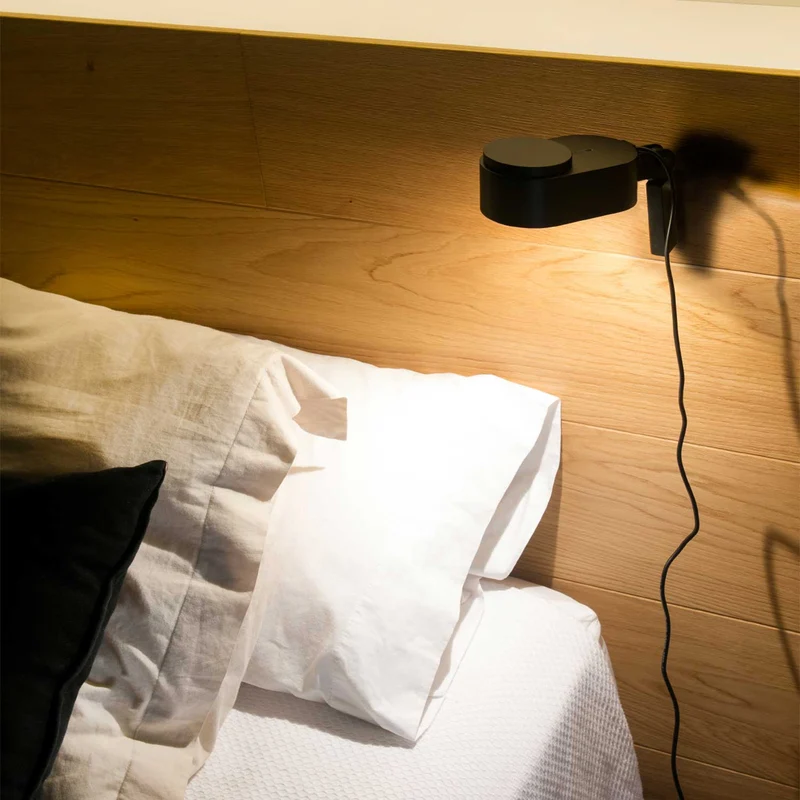 Inviting - Applique murale LED dimmable en acier, style industriel